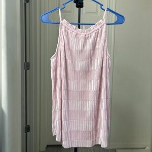 Velvet look Sleeveless Top